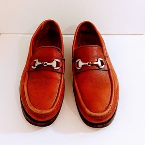 Allen Edmonds size 9.5 men's loafer brown leather